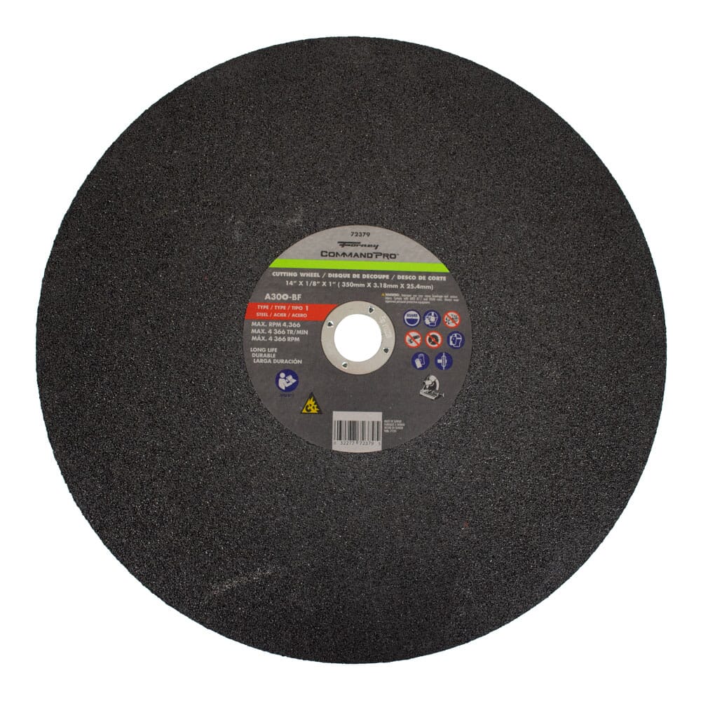 72379 Cutting Wheel, Metal, Type 1